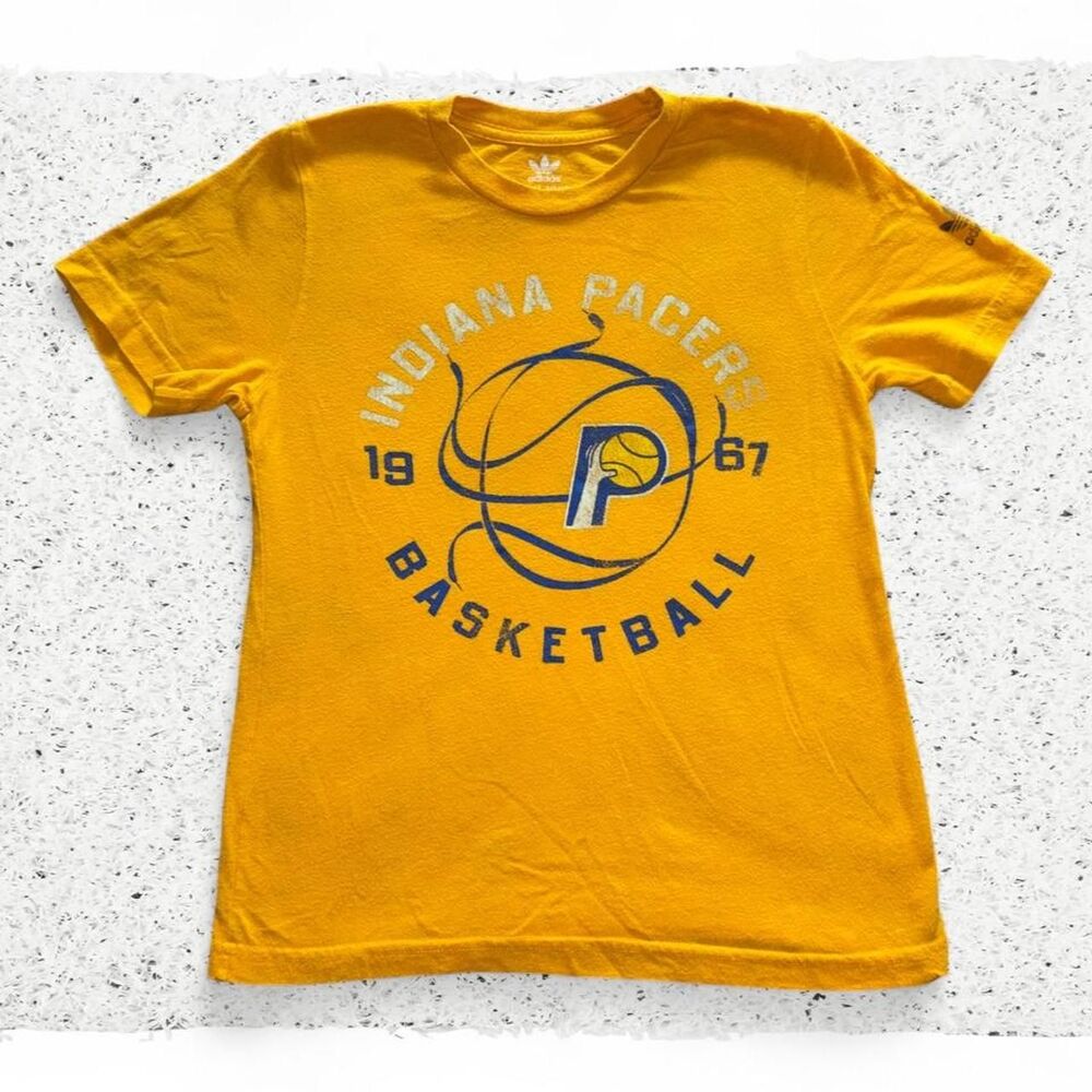 Adidas Yellow and Orange T-shirt